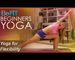 BeFiT Beginners Yoga: Beginners Yoga Stretching & Flexibility Workout | Level 1- Kino MacGregor