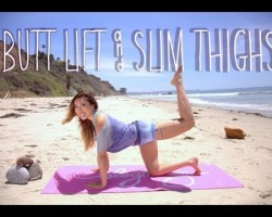 Butt Lift & Slim Thighs | POP Pilates Beach Series