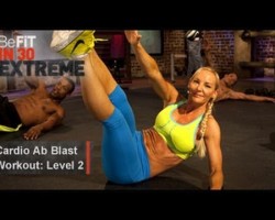 Cardio Ab Blast Workout | Level 2- BeFit in 30 Extreme