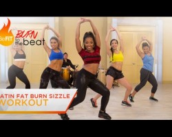 Latin Fat Burn Sizzle Workout: Burn to the Beat- Keaira LaShae