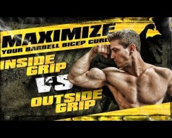 Maximize Your Barbell Bicep Curls! Inside Grip Vs. Outside Grip!