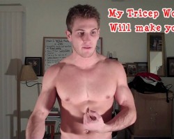 Your SHF Weekly Update: Rachel Ray, My ABS Vs. “The Situation”, Valentine’s Day, Killer Triceps!!