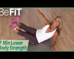 7 Min Lower Body Sculpt Workout: Denise Austin- Hips, Thighs & Butt