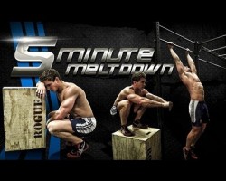 5 Minute Meltdown! Maximum Calorie Burn Benchmark Workout!