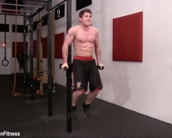How To: Dip To Leg-Lift – Targeting ABS Lower & Obliques!