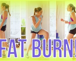 8 min At Home Cardio Workout! Swimsuit Slimdown Series