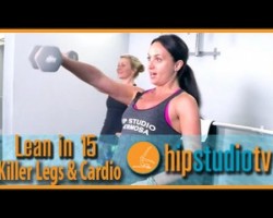 Lean in 15 Killer Legs & Cardio Pilates Workout: Hip Studio