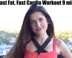 Blast Fat, Fast Cardio Workout 9 min With Kelsey