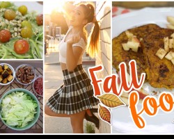 Fit Fall Foods! Pumpkin French Toast, Zoodles & Fall Harvest Salad!