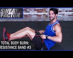 Total Body Burn Resistance Band Training with Drake: Circuit 3- Sweat Factor