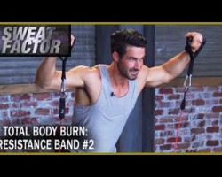 Total Body Burn Resistance Band Training with Drake: Circuit 2- Sweat Factor