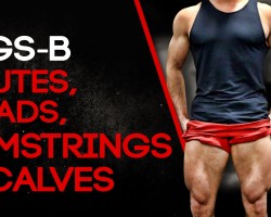 LEGS-B: GLUTES, QUADS, HAMSTRINGS & CALVES (#SHREDCHALLENGE)
