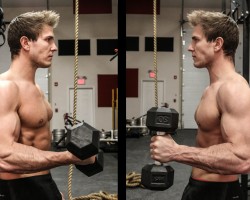 Dumbbell Bicep Curl VS.  Hammer Curl (WHICH BUILDS BIGGER BICEPS?)