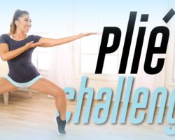 Plie Squat Challenge! | Thigh Workout