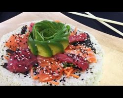 Sushi Pizza | CHEAP CLEAN EATS