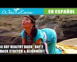30 Day Yoga for Healthy Back | Wai Lana- Day 2: Back Stretch- Estira y alinea la espalda