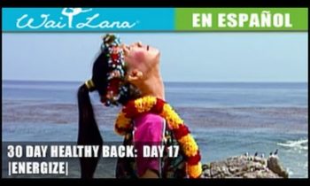 Energízate- 30 Day Yoga for Healthy Back | Wai Lana- Day 17: Energize