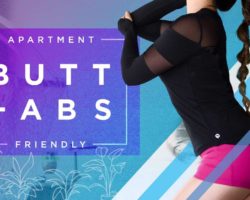 Butt Lift + Ab Chisel | Apartment Friendly Workout