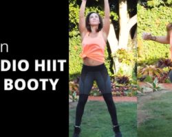 5-Minute HIIT Cardio Workout Plus Butt and Thigh Workout Thanksgiving HIIT Workout No Equipment