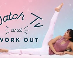 The Best Workout for Watching TV! | At Home Toning Exercises