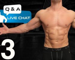 LIVE Q & A – Cutting | My Top Tips Without Having To CRASH DIET!