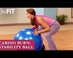 Cardio Fat Burn Fitness Ball Workout: 10 Min Solution- Kimberly Spreen