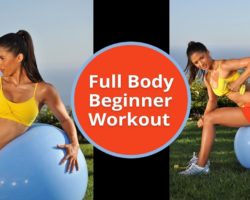 Full Body Workout with Stability Ball & Dumbbell – Music Only