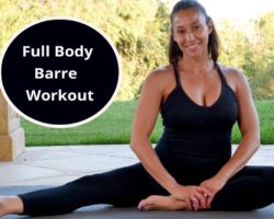 Full Body Barre Workout with Light Weights