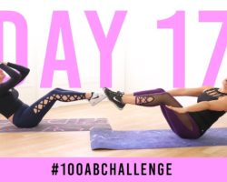 Day 17: 100 Boat Crunches! | #100AbChallenge w/ Alivia D’Andrea