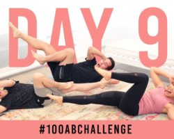Day 9: 100 Criss Crosses! | #100AbChallenge with Sam Tsui & Casey Breves