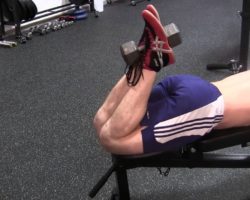 How To: Dumbbell Hamstring Curl