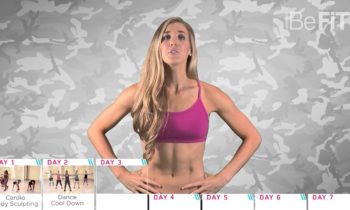 Total Body Sculpt & Burn Bootcamp Fitness Plan- Week 4