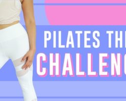 3-Minute Thigh Sculpting Workout | POP Pilates Song Challenge!