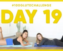 Day 19: Grasshopper! | 100 Glute Challenge w/ Rosanna Pansino