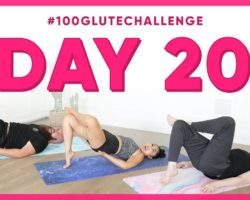 Day 20: Number 4 High Heel Bridge! | 100 Glute Challenge w/ Husky & his trainer