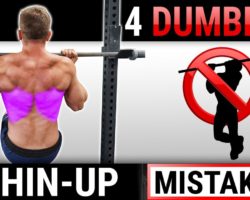 4 Dumbest Chin-Up Mistakes Sabotaging Your BACK / BICEPS GROWTH! STOP DOING THESE!