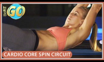 Cardio Core Spin Circuit Workout: BeFiT GO- 15 Mins
