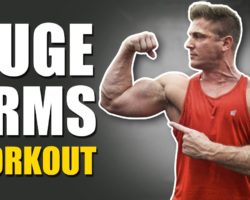 HOW TO GET BIG ARMS | Huge Arm Workout With A TRUE NATTY! (BICEPS & TRICEPS)