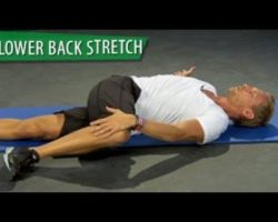 Lower Back Stretching Routine: Cool Down- Steve Jordan