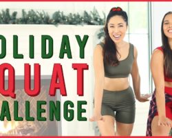 Holiday Squat Challenge | All I Want For Christmas Is You
