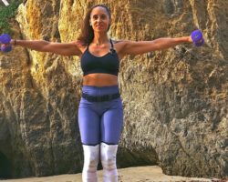 40 min HIIT Workout with Weights | Burn 300 Calories